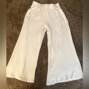 Vita Grace Australian Brand Knitted Soft And Thick Wide Leg Ribbed Pants SzM